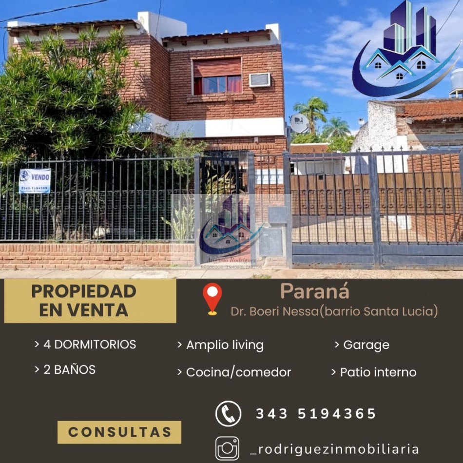 Amplia y hermosa propiedad en venta